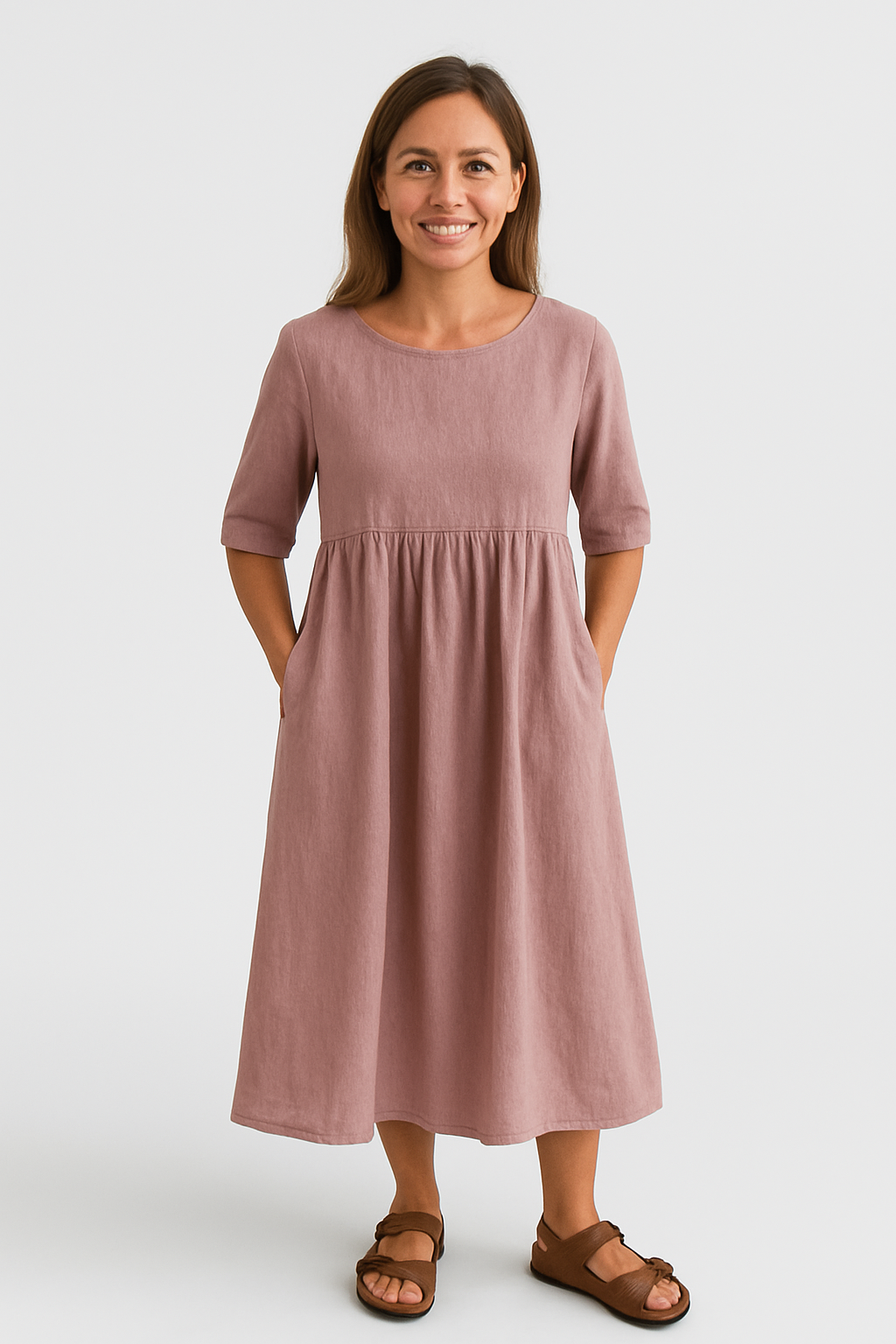 Chic Parsienne™ | Robe de poche en coton