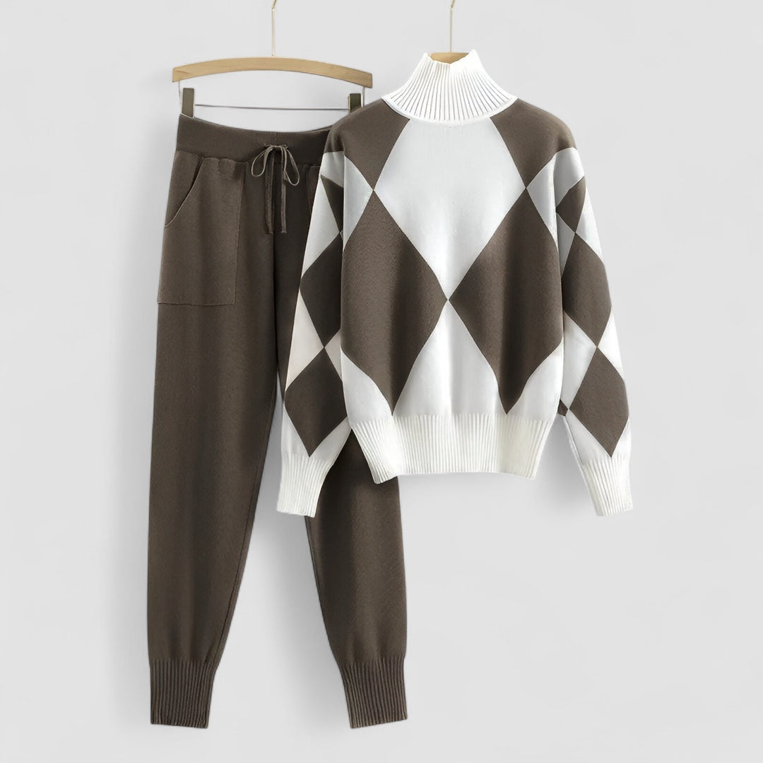 Chic Parsienne™ | Ensemble chaud avec col haut