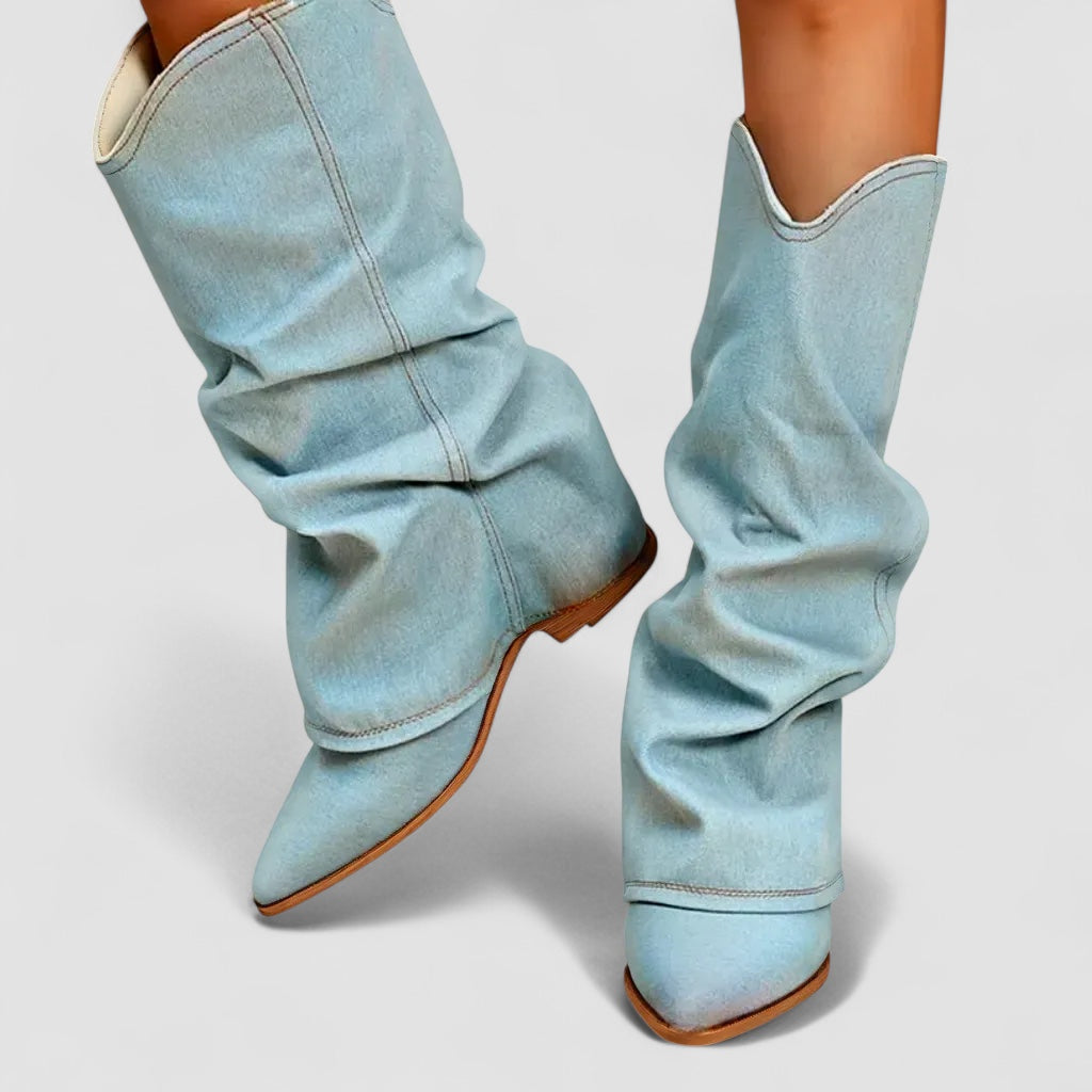 Chic Parsienne™ | Bottes en Denim