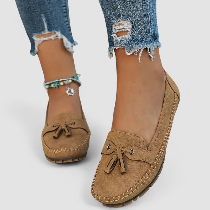 Chic Parsienne™ | Ingrid - Mocassins Vintage Orthopédiques