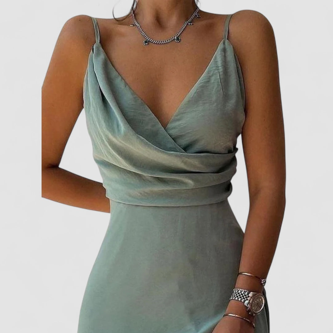 Chic Parsienne™ | Aneta - Robe en satin