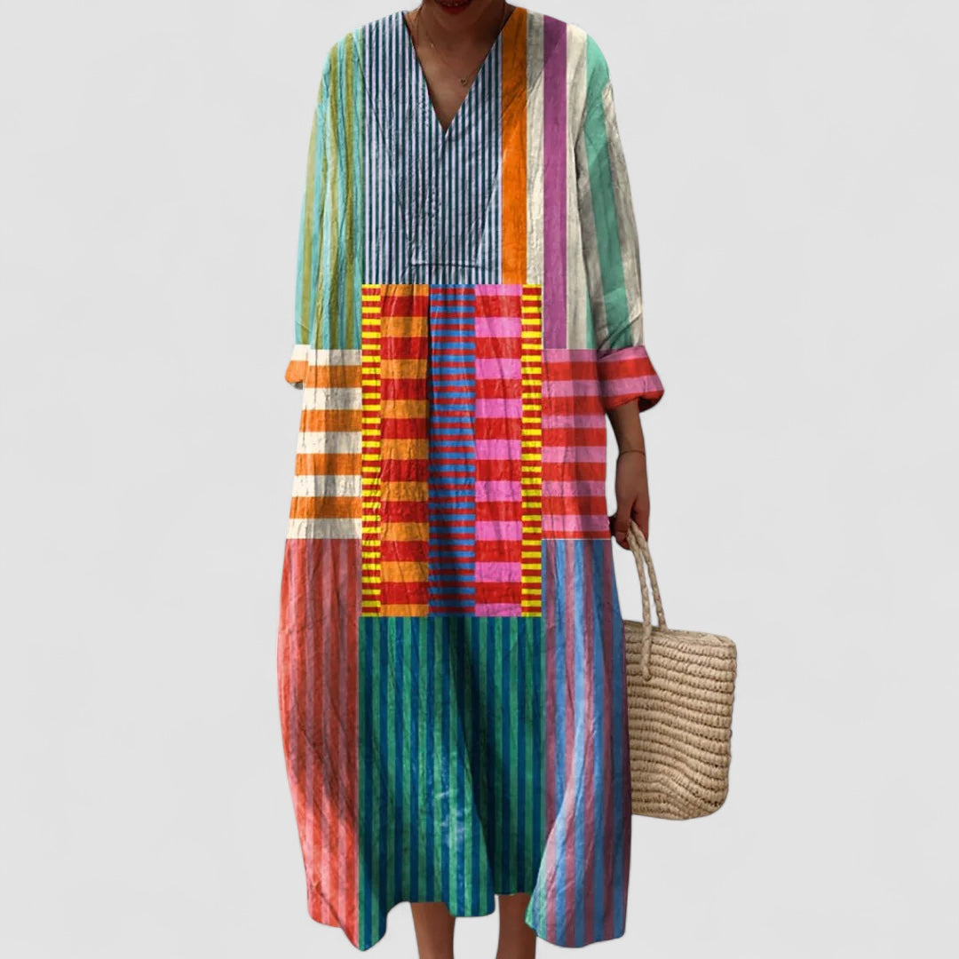 Chic Parsienne™ | Ottilie - Robe géométrique